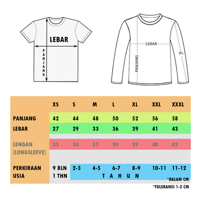 Official Merchandise Baju Anak Serigala Malam Short Sleeves