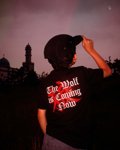 Official Merchandise Baju Anak Serigala Malam Short Sleeves